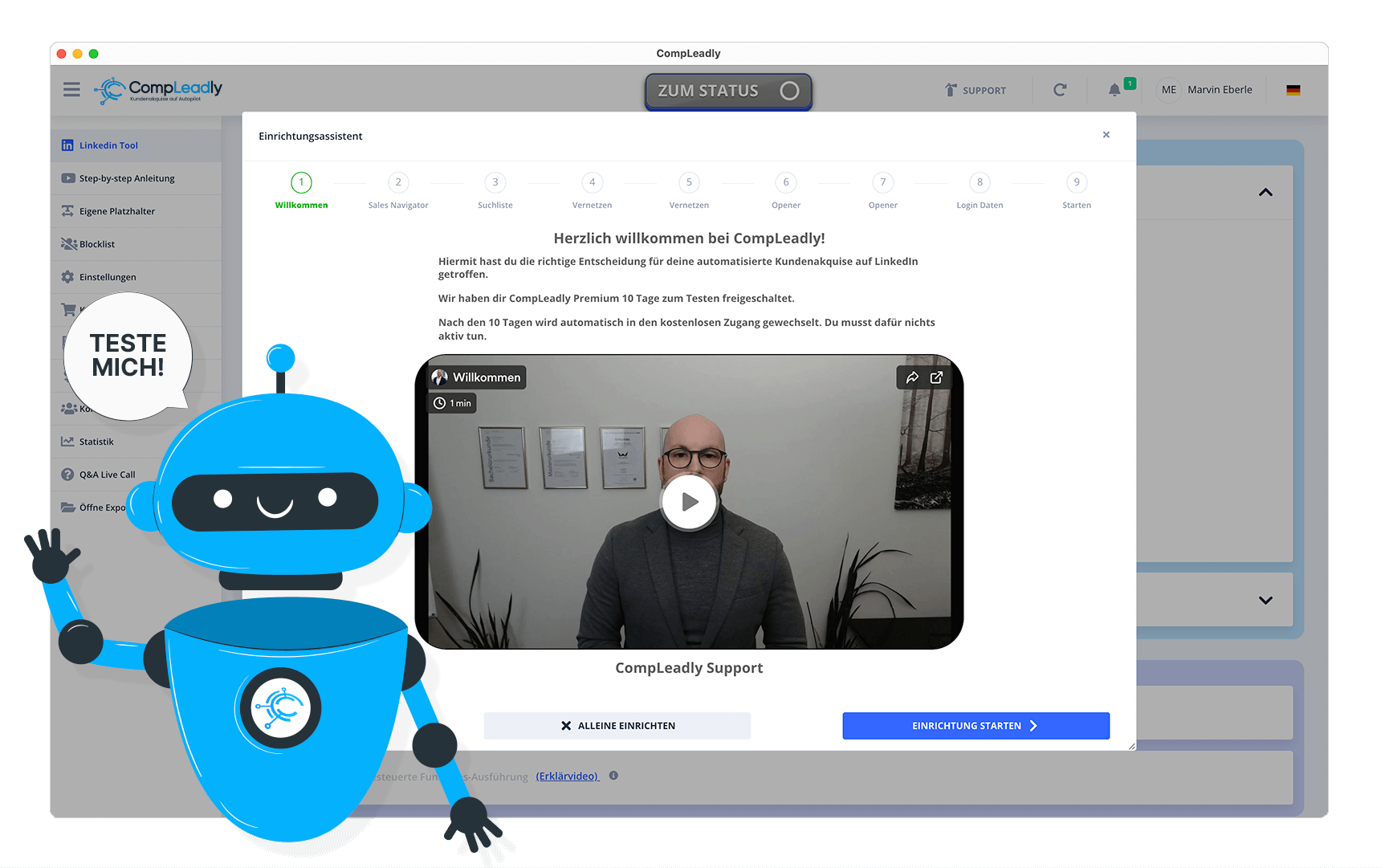Compleadly LinkedIn Login